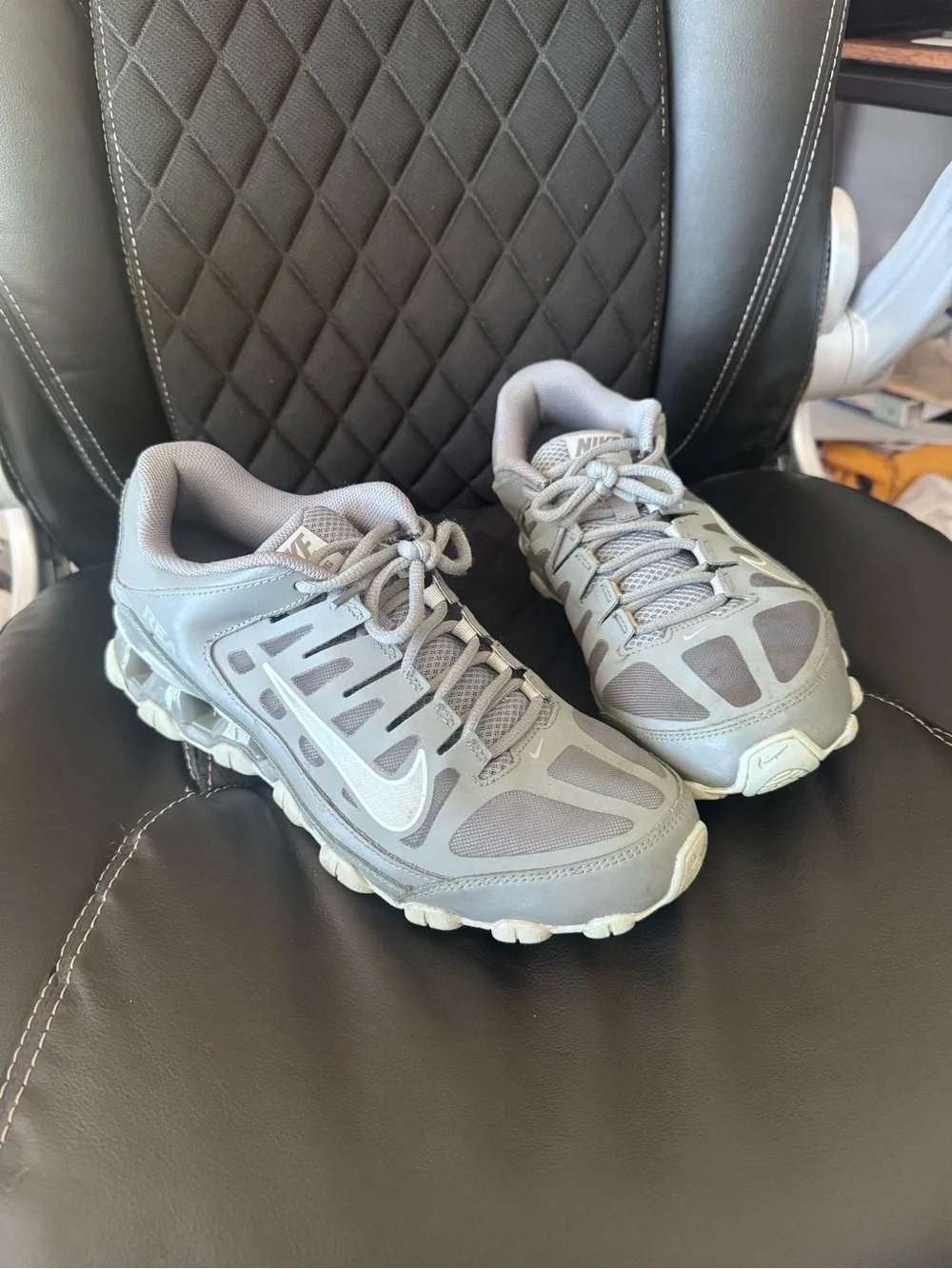 Men's Nike Gray ReAx Running Shoes - Performance Trainer